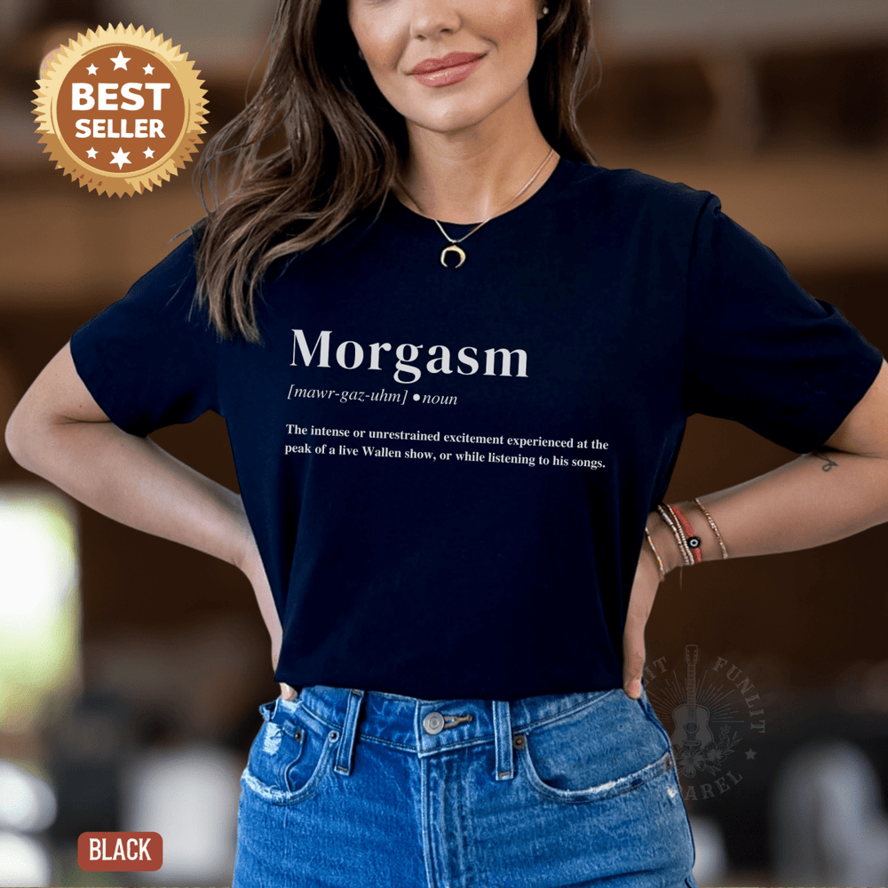 Morgasm Lightweight Country Concert Shirt - Sunlit Funlit