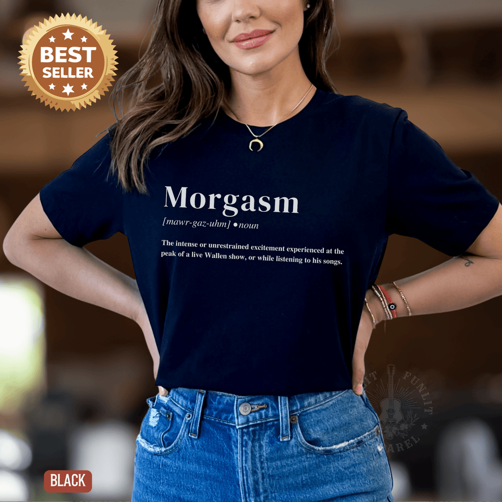 Morgasm Lightweight Country Concert Tee - Sunlit Funlit | Graphic Tees for Country Concert Addicts