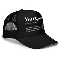 Thumbnail for Morgasm Trucker Hat – Funny Wallen - Inspired Concert Mesh Cap - Sunlit Funlit Country Music Tees