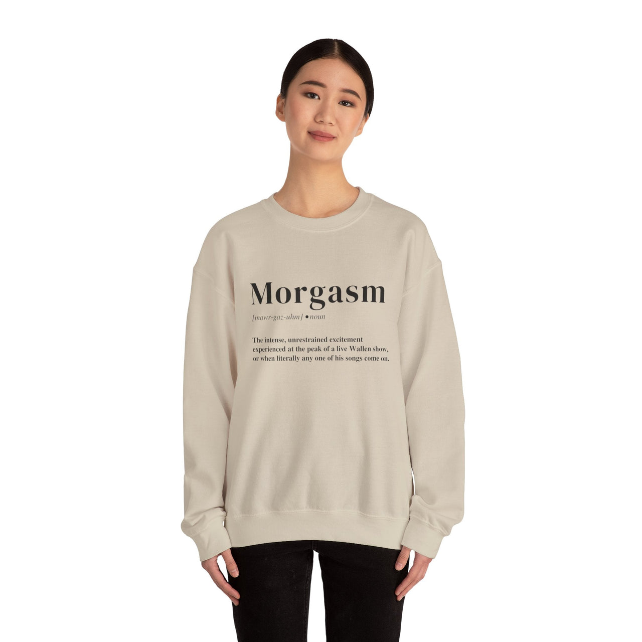 Morgasm Wallen Sweatshirt - Sunlit Funlit Country Music Tees