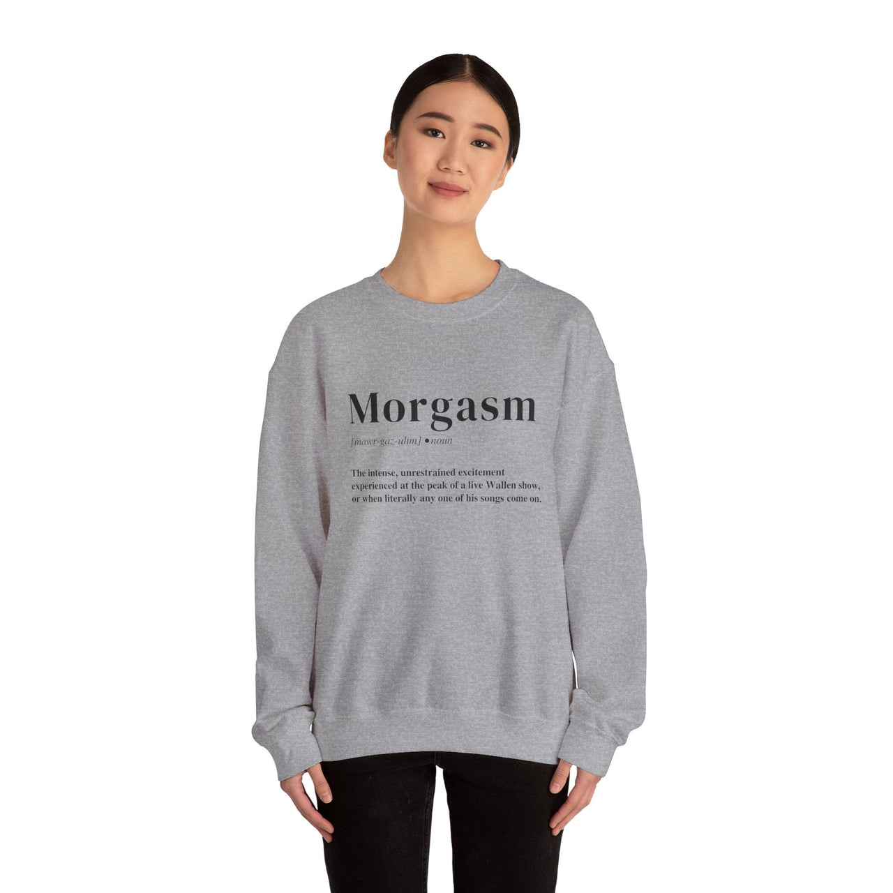 Morgasm Wallen Sweatshirt - Sunlit Funlit Country Music Tees