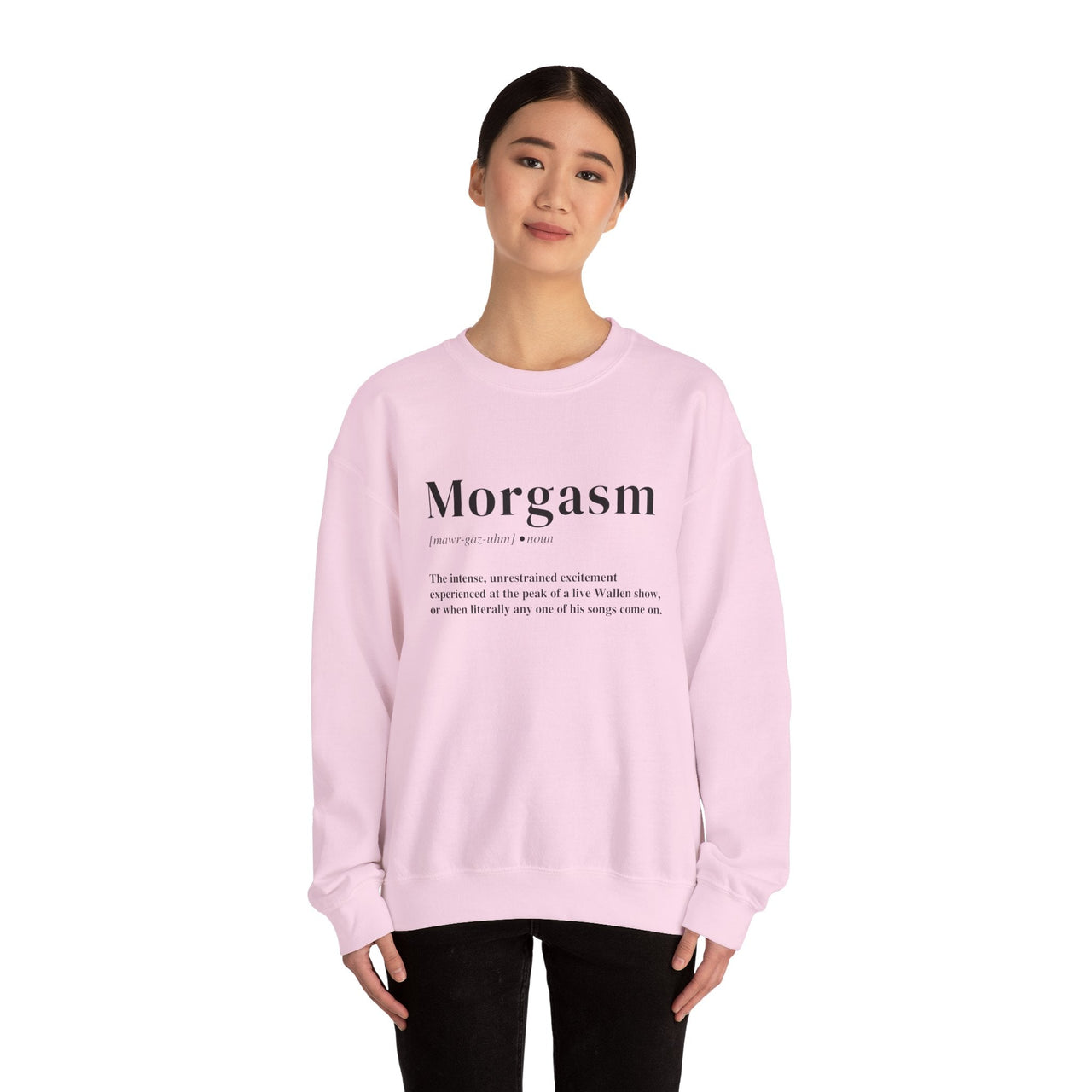 Morgasm Wallen Sweatshirt - Sunlit Funlit Country Music Tees