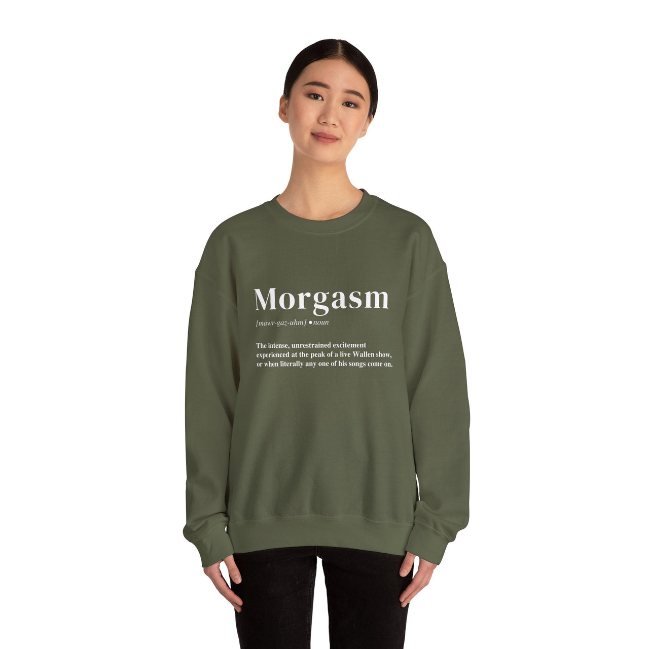 Morgasm Wallen Sweatshirt - Sunlit Funlit Country Music Tees