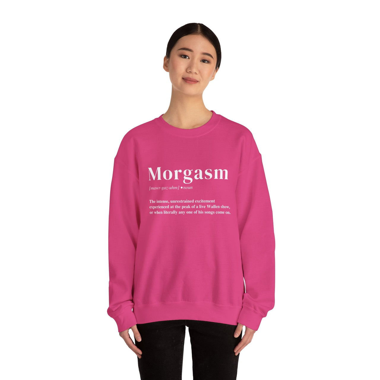 Morgasm Wallen Sweatshirt - Sunlit Funlit Country Music Tees