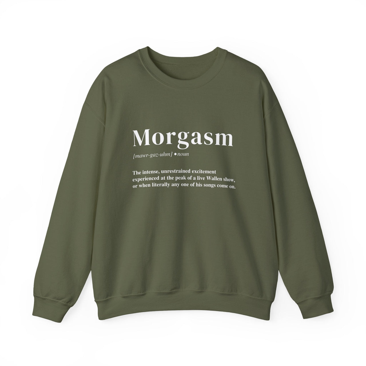 Morgasm Wallen Sweatshirt - Sunlit Funlit Country Music Tees