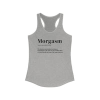 Thumbnail for Morgasm© Wallen Racerback Tank - Sunlit Funlit Country Music Tees