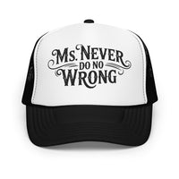 Thumbnail for Ms Never Do No Wrong Wallen Trucker Hat, I&39;m The Problem Couple Hats, Sand In My Boots Festival, Country Trucker Hats, Country Music Hat - Sunlit Funlit Country Music Tees