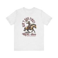 Thumbnail for My First Roe - deo Feminist Tee - Sunlit Funlit Country Music Tees
