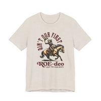 Thumbnail for My First Roe - deo Feminist Tee - Sunlit Funlit Country Music Tees