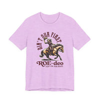 Thumbnail for My First Roe - deo Feminist Tee - Sunlit Funlit Country Music Tees
