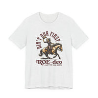 Thumbnail for My First Roe - deo Feminist Tee - Sunlit Funlit Country Music Tees