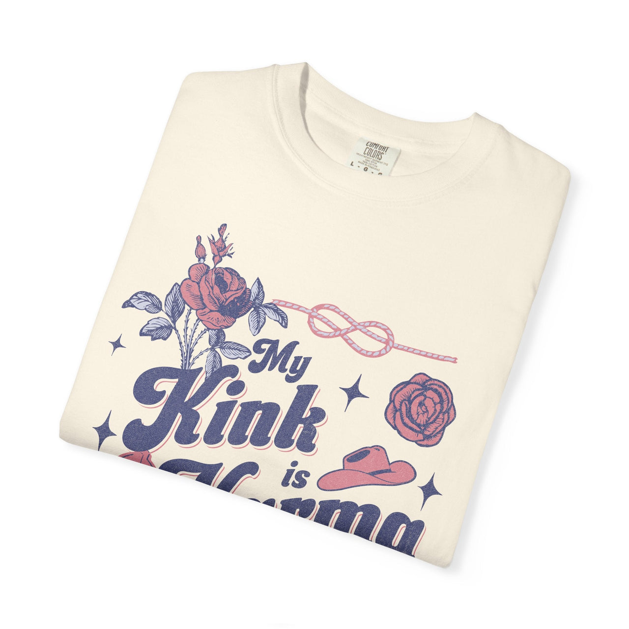 My Kink Is Karma Western Comfort Colors Tee - Sunlit Funlit Country Music Tees