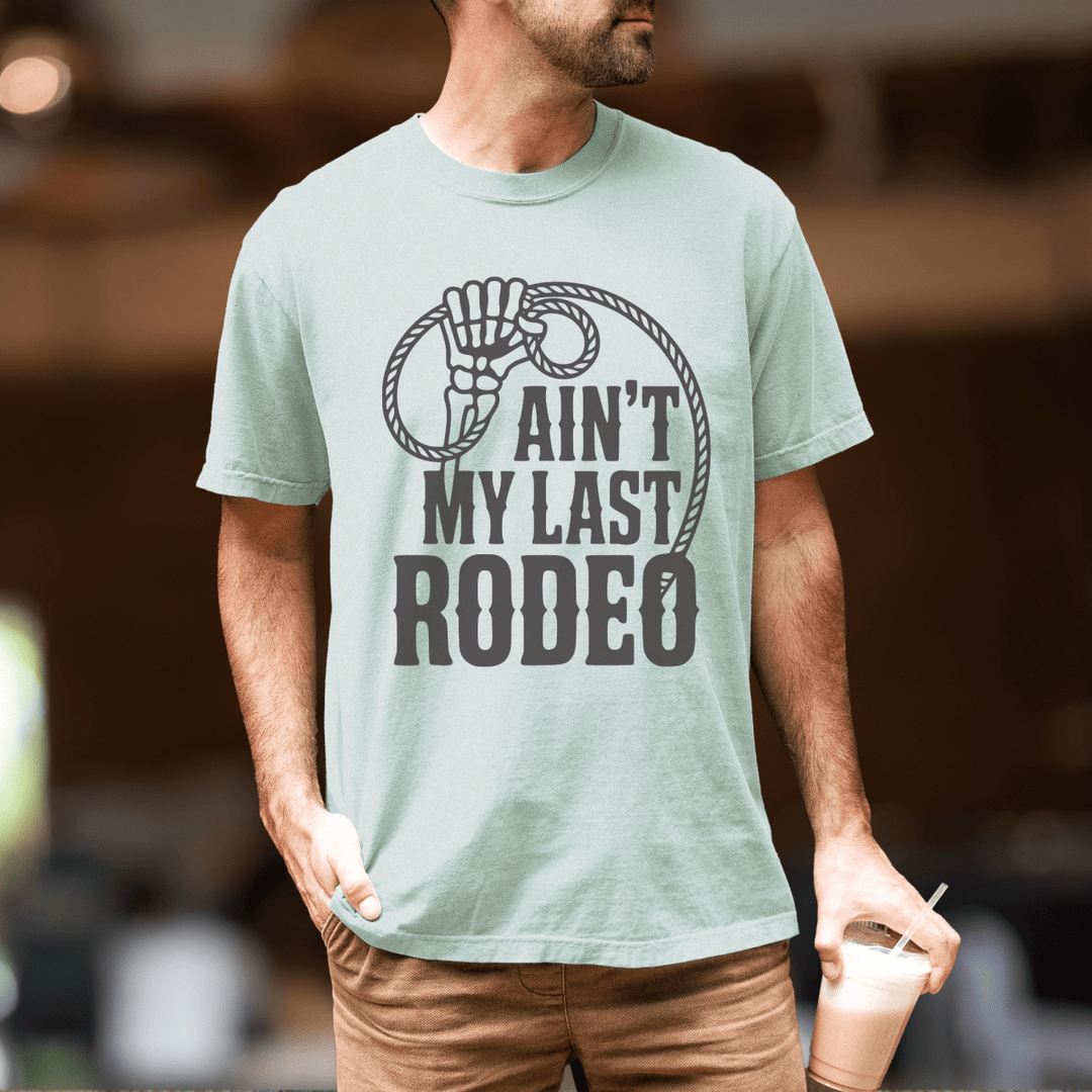 My Last Rodeo Lasso Tee - Sunlit Funlit Country Concert Tees