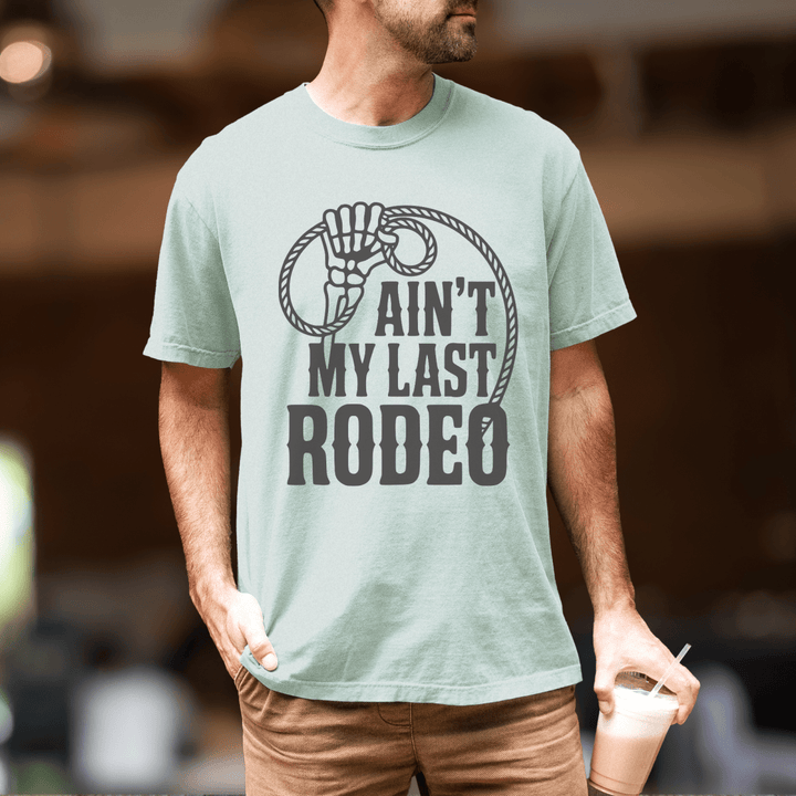 My Last Rodeo Lasso Tee - Sunlit Funlit Country Concert Tees