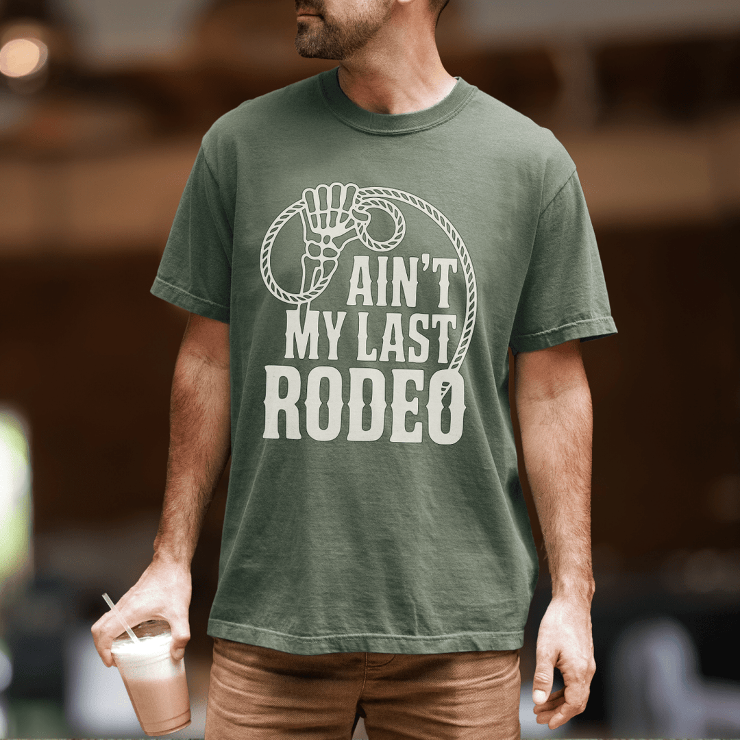 My Last Rodeo Lasso Tee - Sunlit Funlit Country Concert Tees
