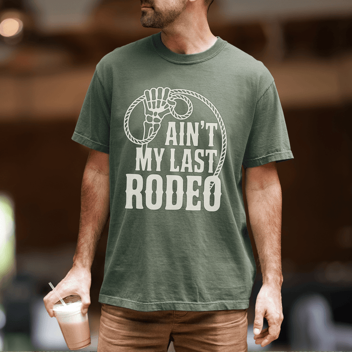 My Last Rodeo Lasso Tee - Sunlit Funlit Country Concert Tees