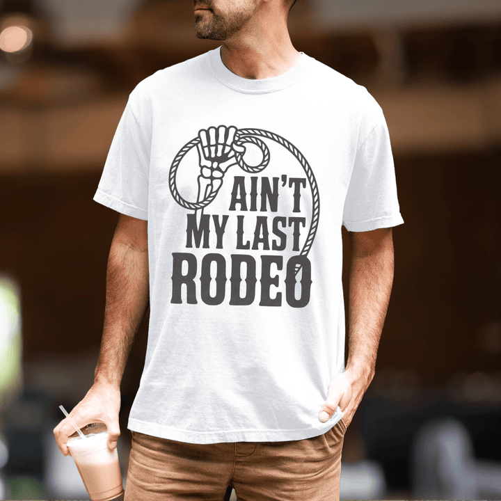 My Last Rodeo Lasso Tee - Sunlit Funlit Country Concert Tees