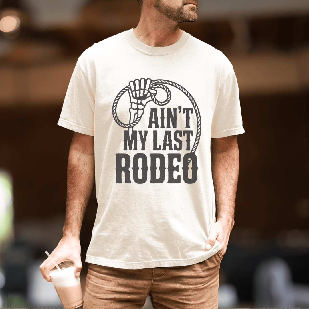 My Last Rodeo Lasso Tee - Sunlit Funlit Country Concert Tees