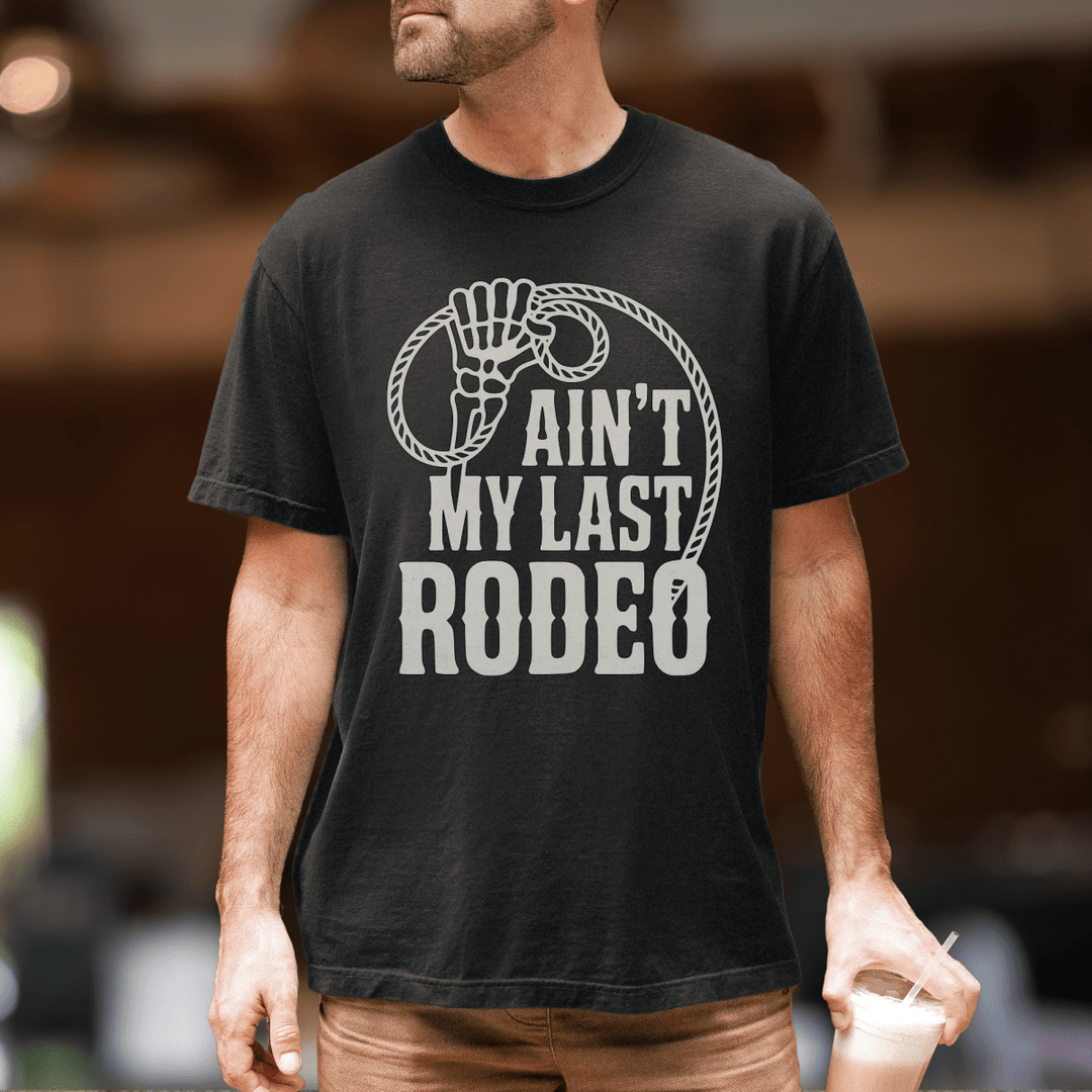 My Last Rodeo Lasso Tee - Sunlit Funlit Country Concert Tees