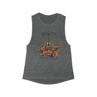 Thumbnail for Nashville Music City Muscle Tank - Sunlit Funlit Country Music Tees