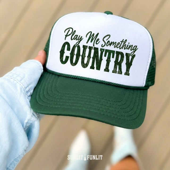 Play Me Something Country Trucker Hat
