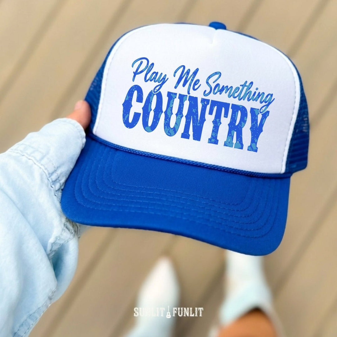 Play Me Something Country Trucker Hat