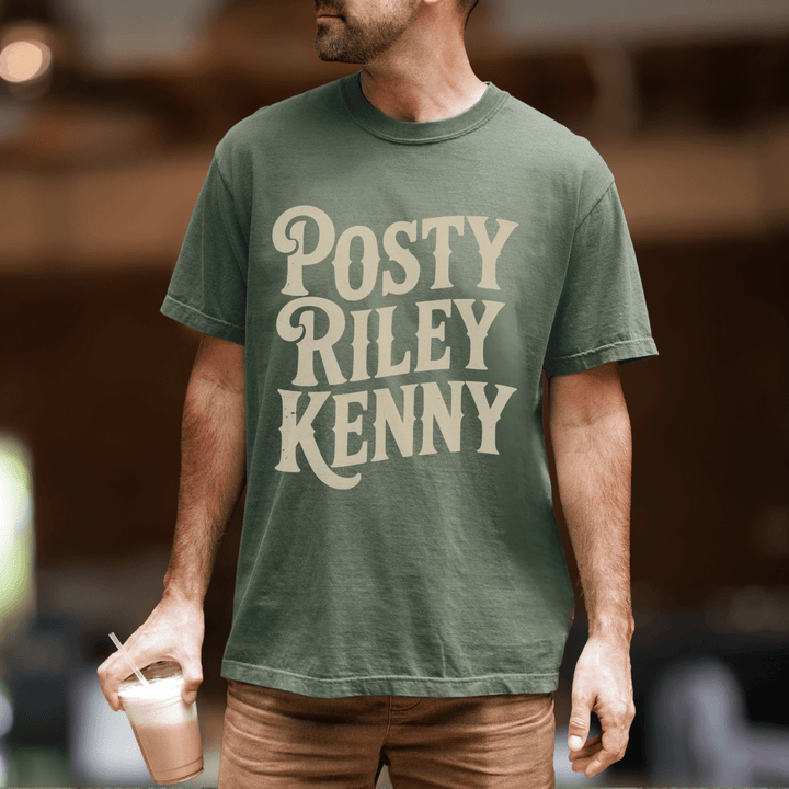 Posty Riley Kenny Country Music Festival Tee - Sunlit Funlit Country Concert Tees