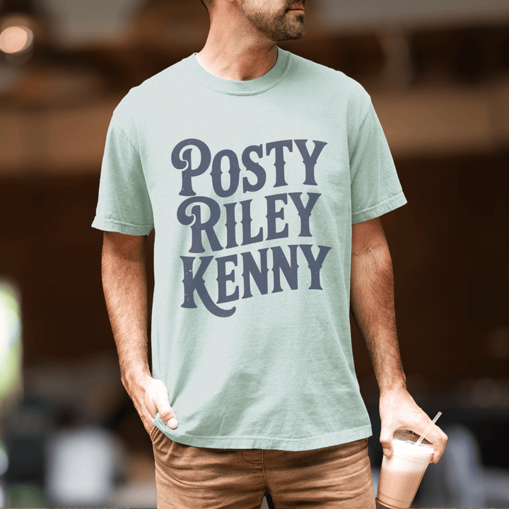 Posty Riley Kenny Country Music Festival Tee - Sunlit Funlit Country Concert Tees
