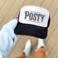 Thumbnail for Posty Trucker Hat – Country Western Mesh Cap for Post Fans - Sunlit Funlit Country Music Tees