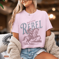 Thumbnail for Red Letter Rebel Cowgirl Wallen Fan Tee - Sunlit Funlit | Graphic Tees for Country Concert Addicts