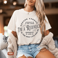 Thumbnail for Redneck Life For Me Country Concert Tee - Sunlit Funlit | Graphic Tees for Country Concert Addicts
