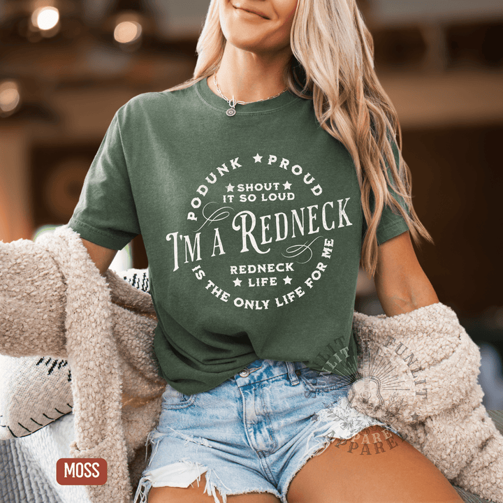 Redneck Life For Me Country Concert Tee - Sunlit Funlit | Graphic Tees for Country Concert Addicts