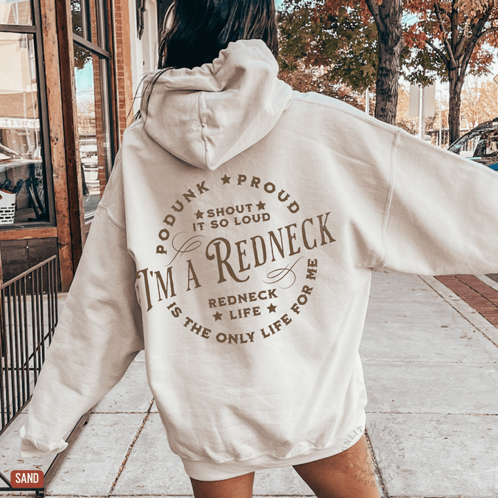 Redneck Life Hardy Concert Hoodie - Sunlit Funlit | Graphic Tees for Country Concert Addicts