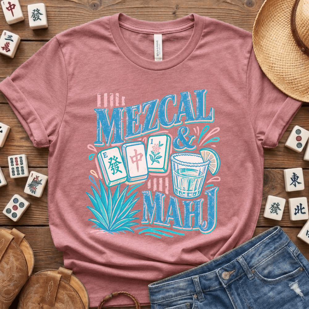 Retro Mezcal & Mahj Lightweight Tee