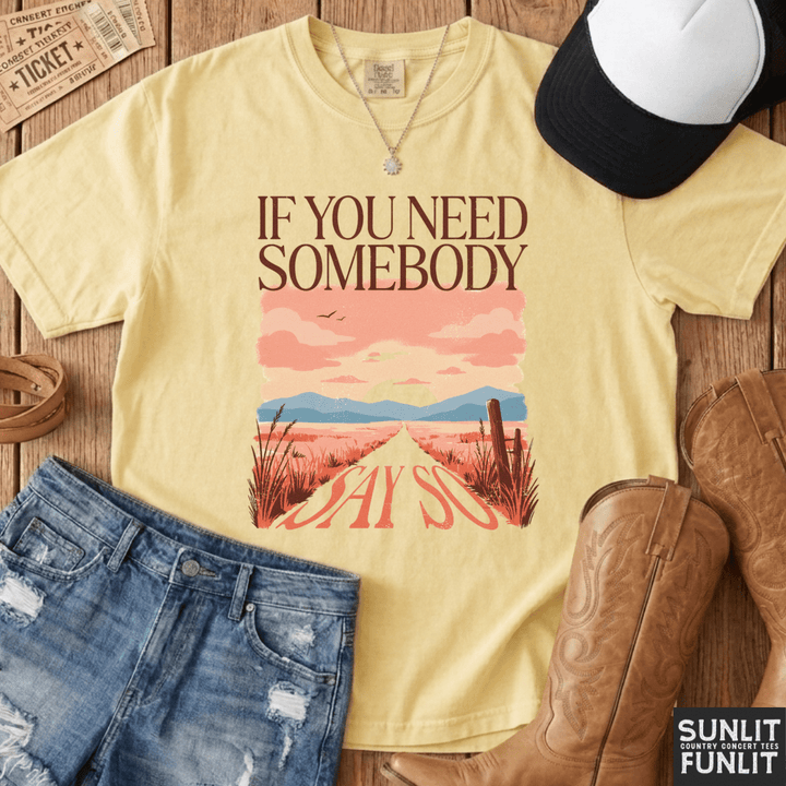 Say So Sunrise Tee