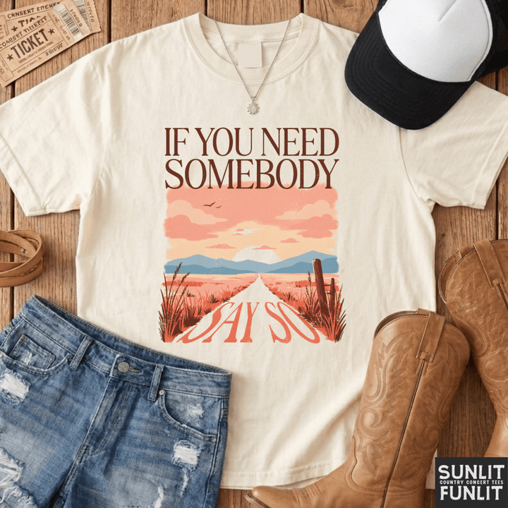 Say So Sunrise Tee