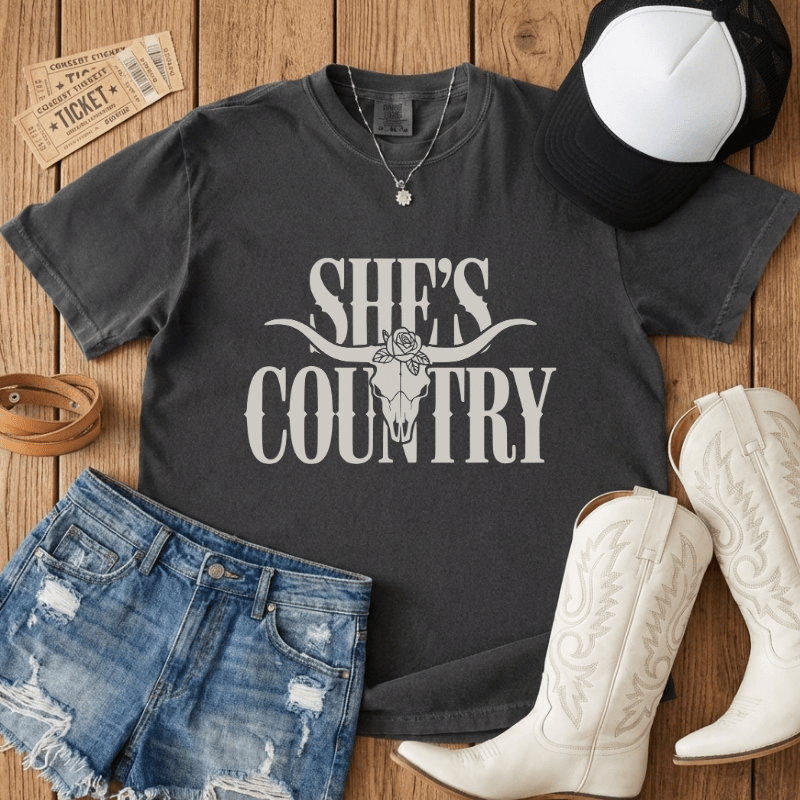 She's Country Aldean T-Shirt