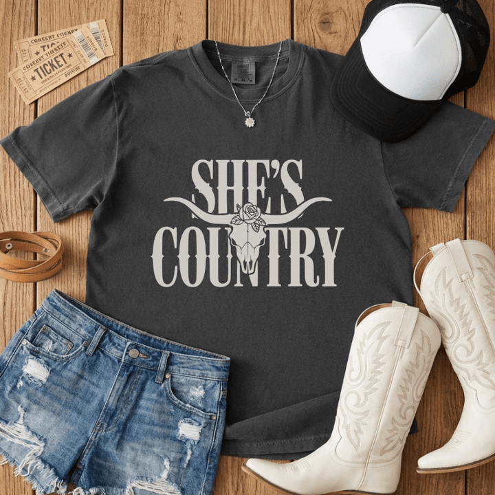 She's Country Aldean T-Shirt