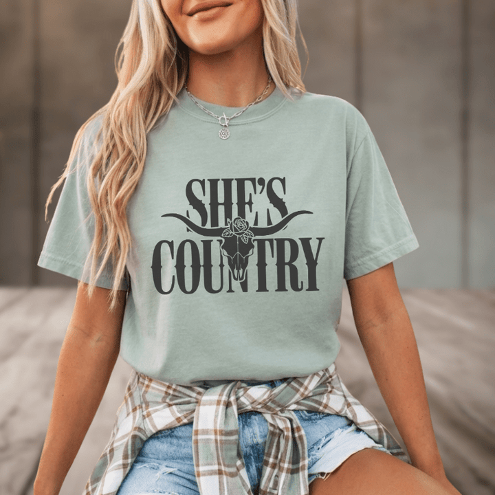 She's Country Aldean T-Shirt