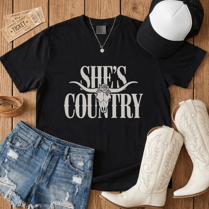 She's Country Aldean T-Shirt