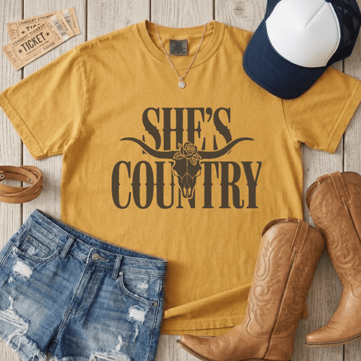 She's Country Aldean T-Shirt