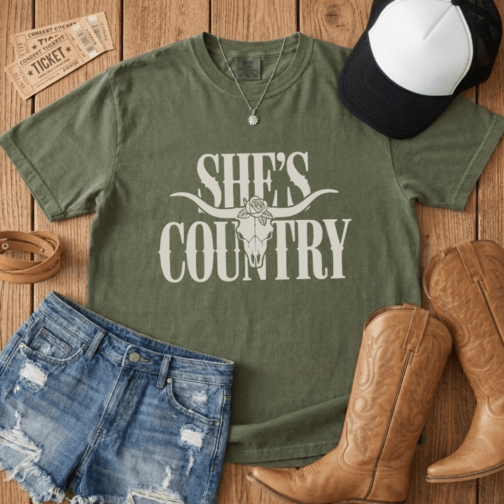 She's Country Aldean T-Shirt