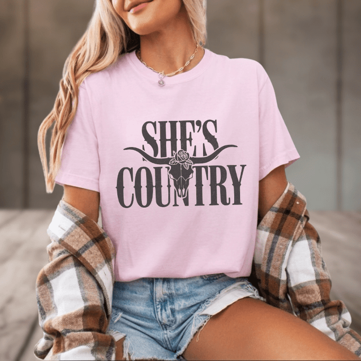 She's Country Aldean T-Shirt