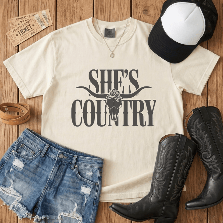 She's Country Aldean T-Shirt