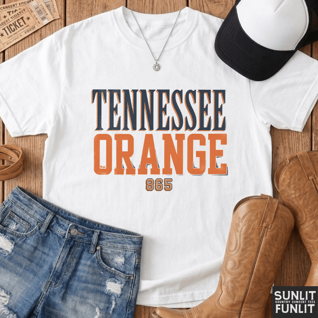 Tennessee Orange 865 Fan Tee