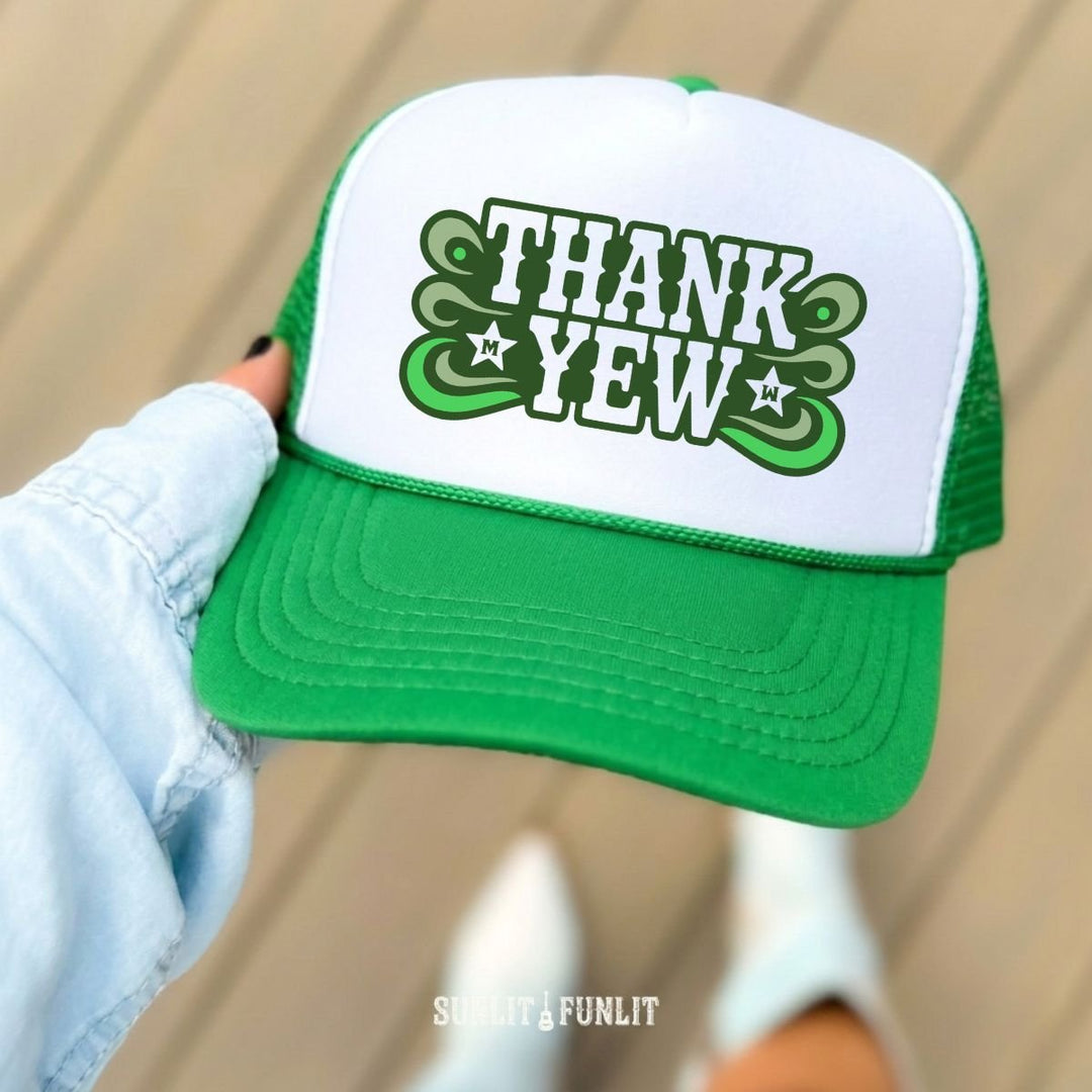 Thank Yew Hat | Wallen Fan Country Concert Trucker Hat - Sunlit Funlit