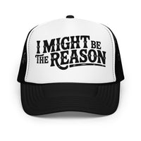 Thumbnail for The Reason Foam trucker hat - Sunlit Funlit Country Music Tees