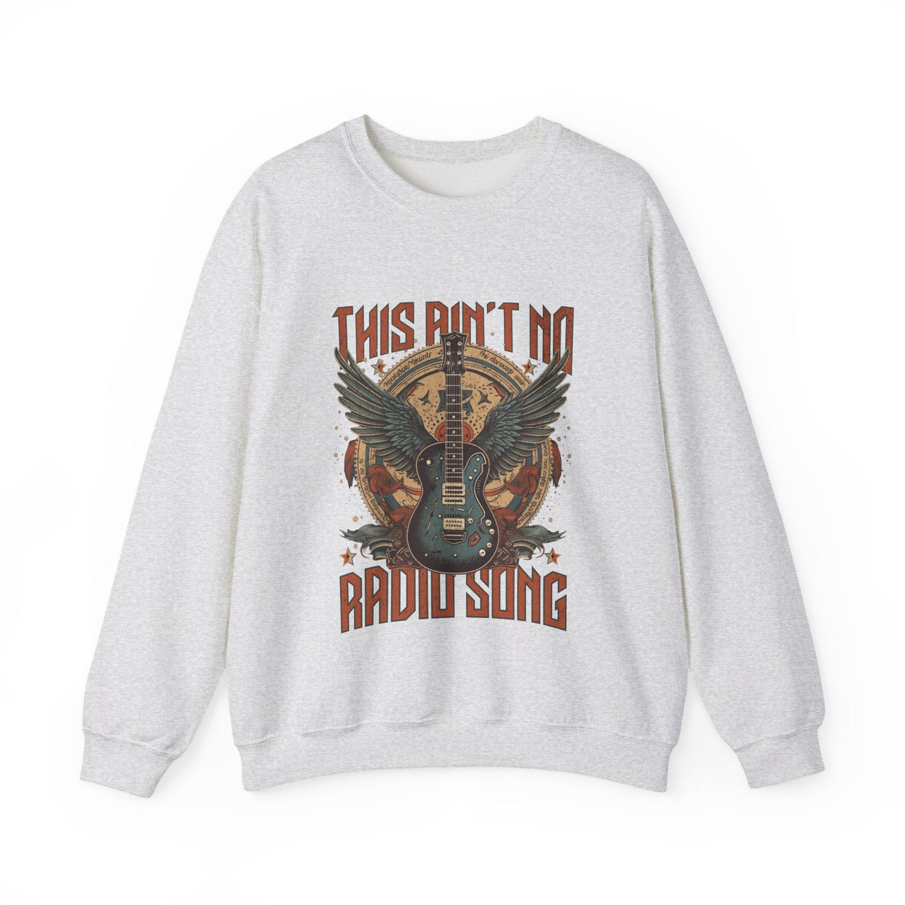 This Ain’t No Radio Song Sweatshirt - Sunlit Funlit Country Music Tees