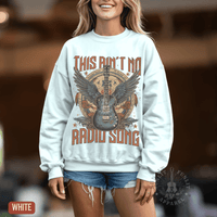 Thumbnail for This Ain’t No Radio Song Sweatshirt - Sunlit Funlit | Graphic Tees for Country Concert Addicts