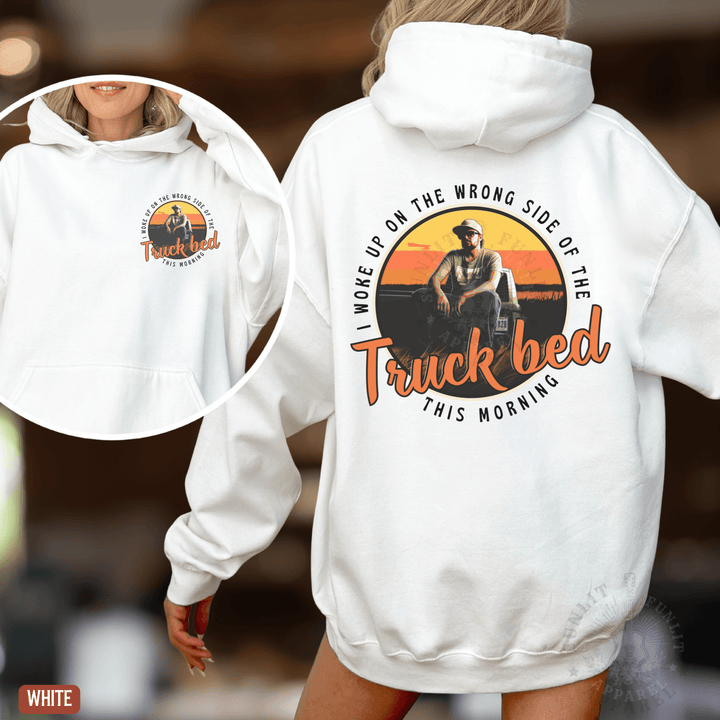 Truck Bed Country Concert Hoodie - Sunlit Funlit | Graphic Tees for Country Concert Addicts